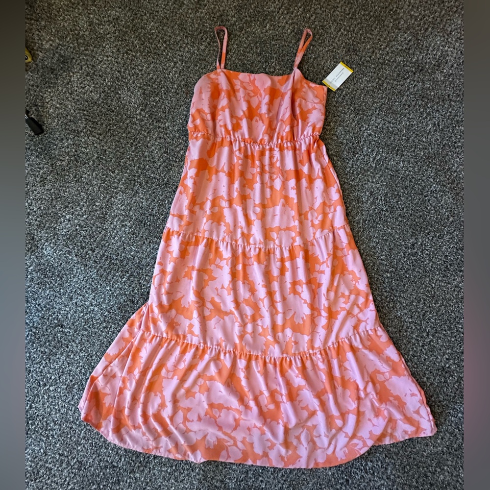 Sanctuary Orange and Pink Sundress, NWT, but mis-sized!